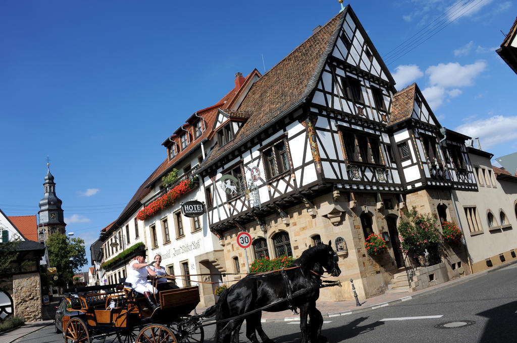 Weinkastell Zum Weissen Ross Hotell Kallstadt Eksteriør bilde